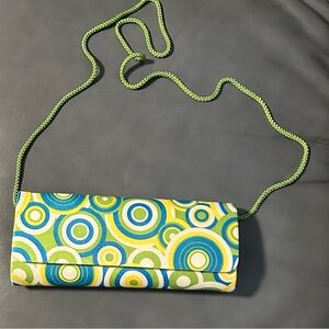 Small fabric purse in beautiful bright colors. Like new.